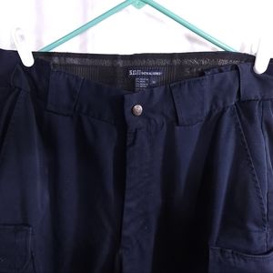 5.11 Tactical Series Pants Mens 36x32 Dk Blue
